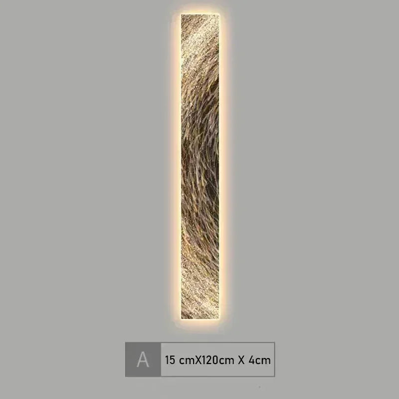Luxury Wall Lamp Modern Decoration Painting Luminous LED for Living Room Corridor Home Decor Aluminum Alloy Night Light